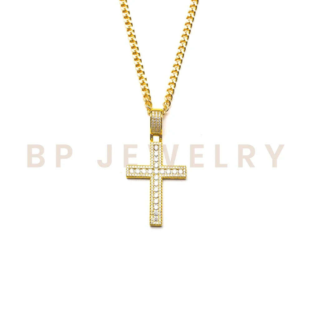 Essential Crystal Gold Cross