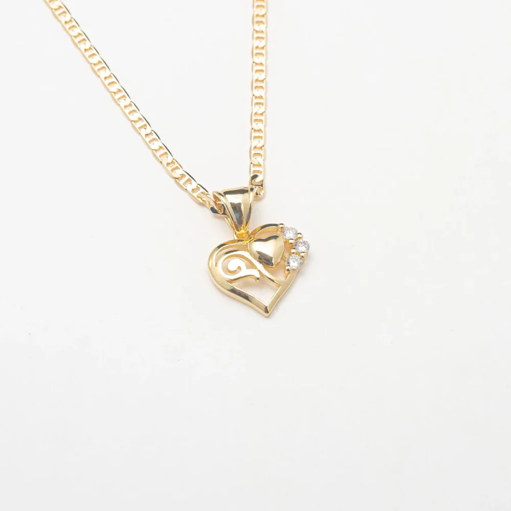 I Love You Gold Necklace