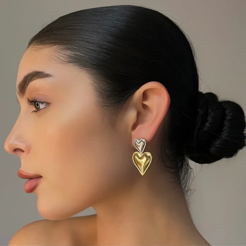 The Two Toned Self Love Earrings