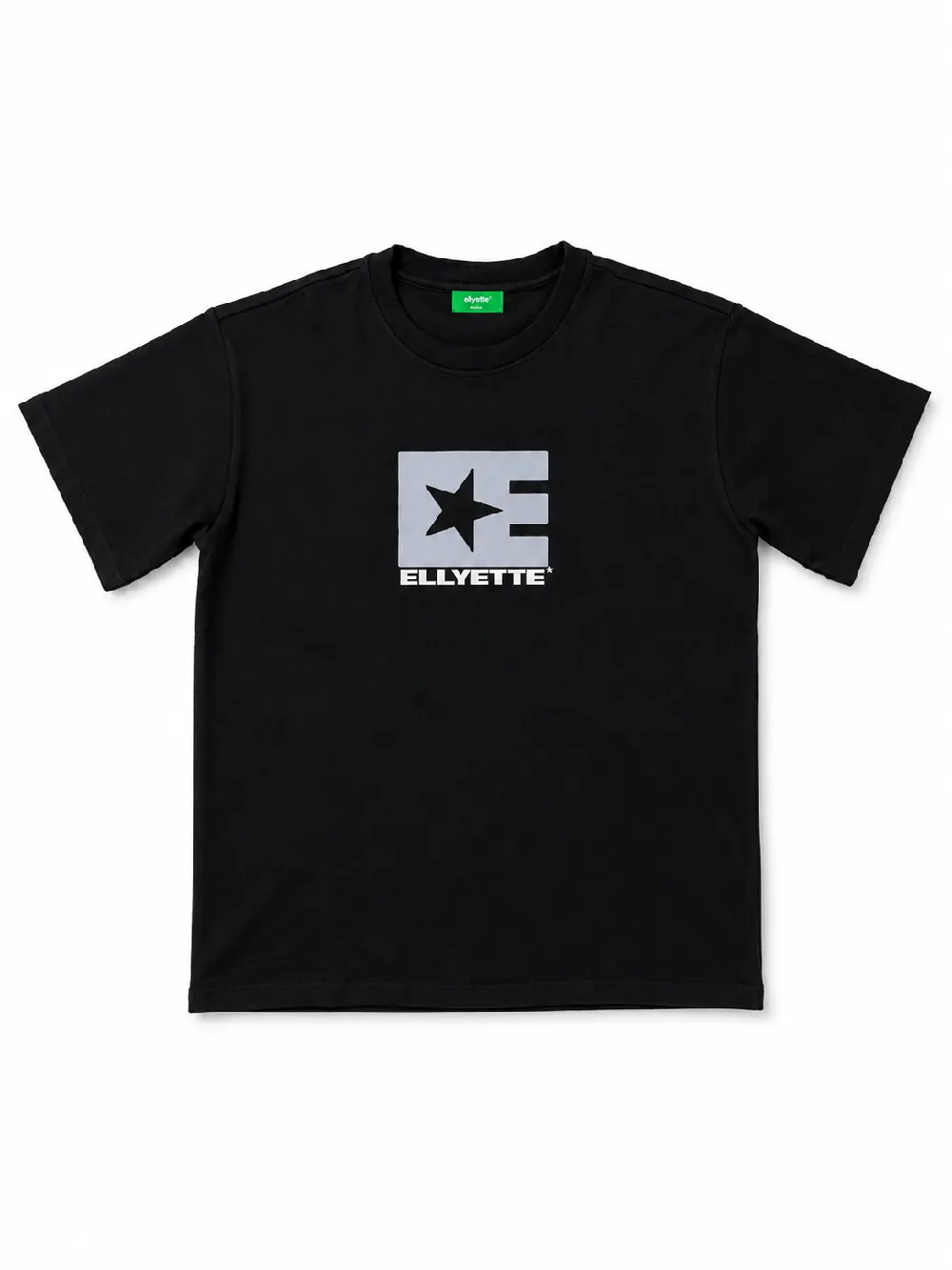 BLACK LOGO TEE