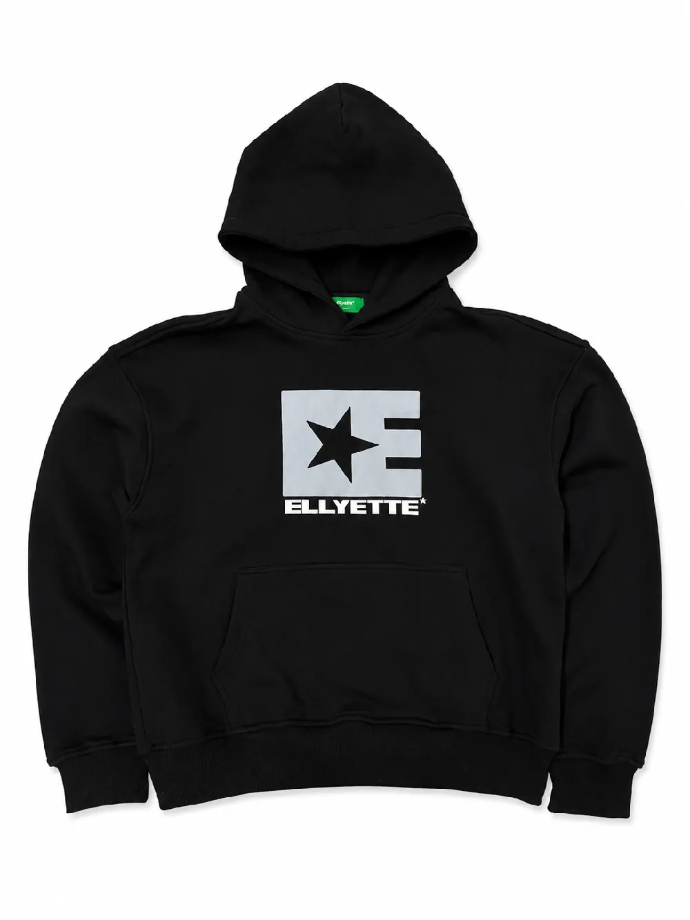 BLACK LOGO HOODIE