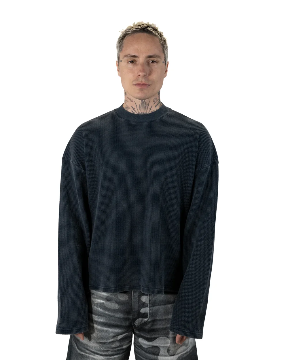Ocean Waffle Sweater