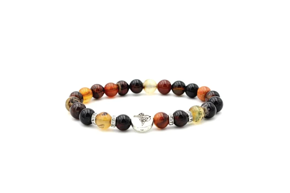 Mixed Gemstone Bracelet By LRV UK-1232