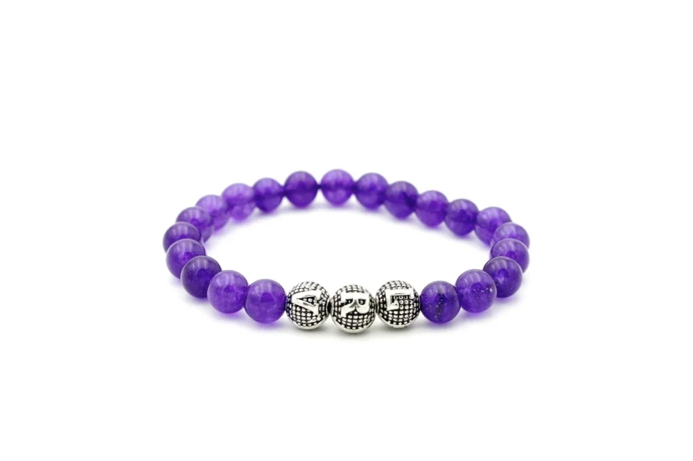 Amethyst Gemstone Bracelet