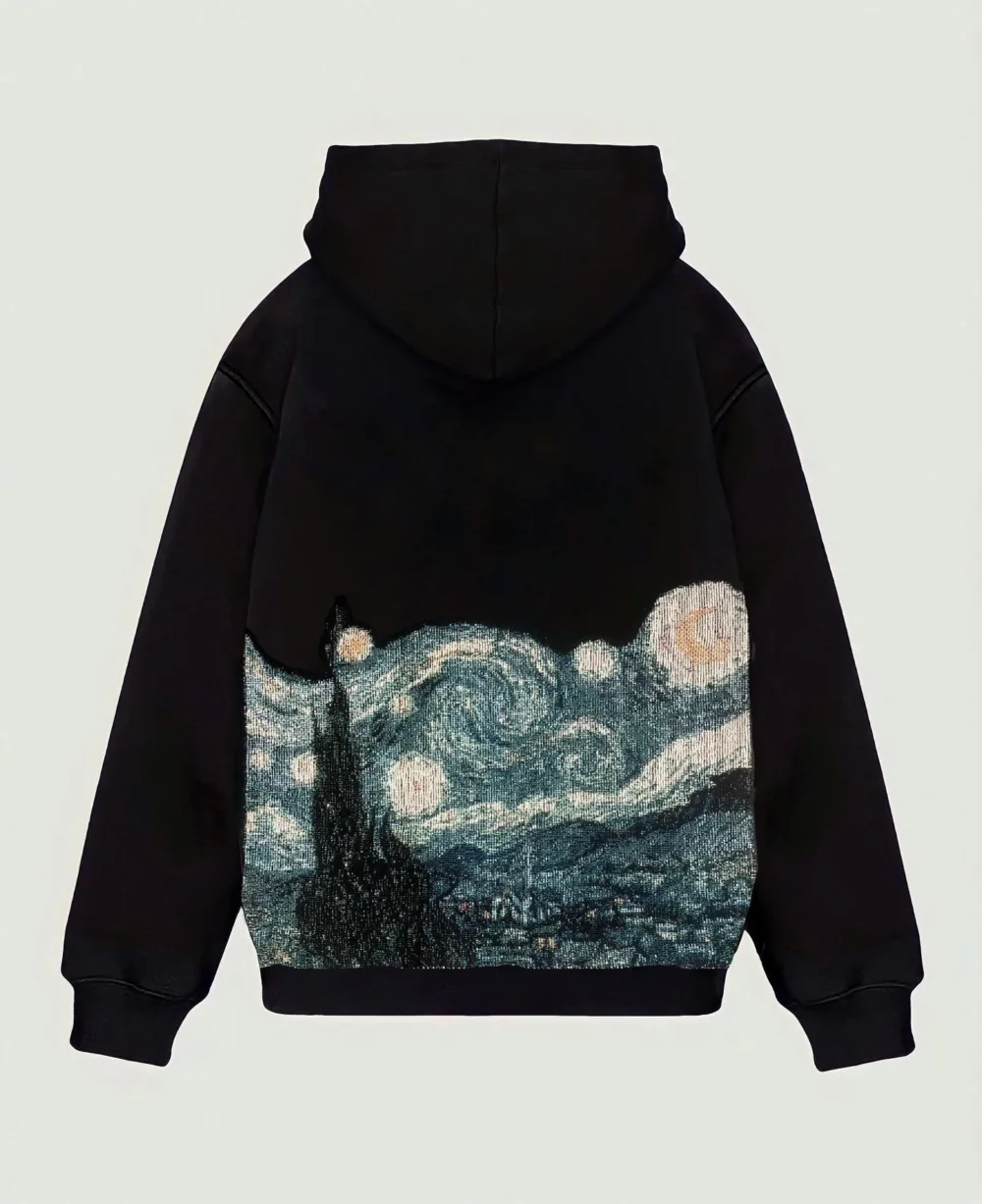 VA-SS22-380 STARRY NIGHT TAPESTRY HOODIE