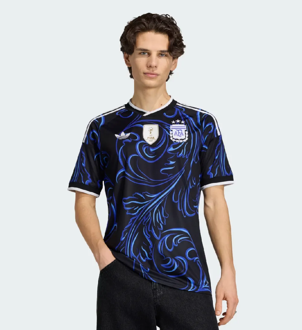 ADIDAS ARGENTINA 26 AWAY JERSEY "BLACK/LUCID BLUE"