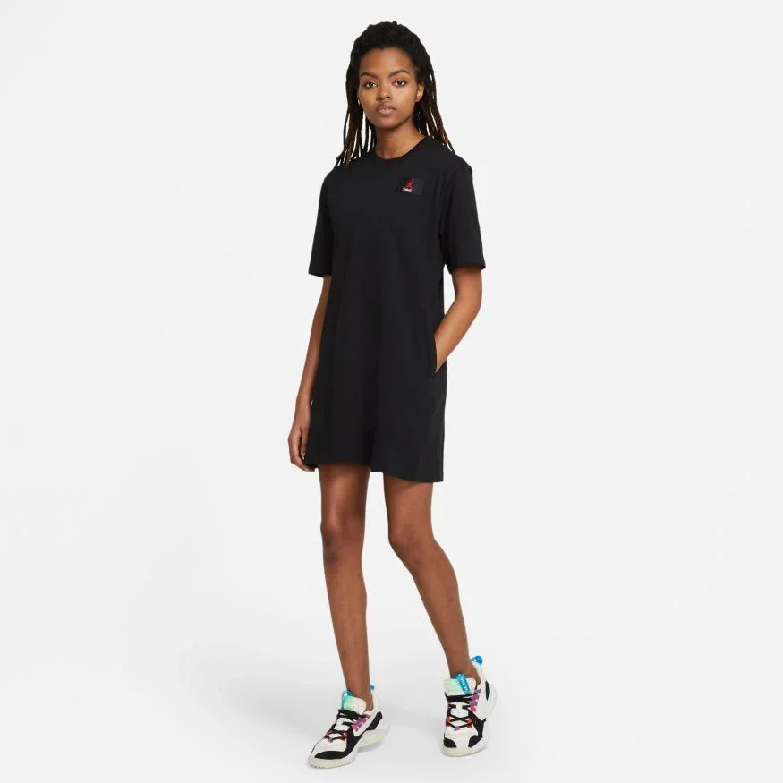 W JORDAN ESSENTIAL DRESS "BLK" - 3