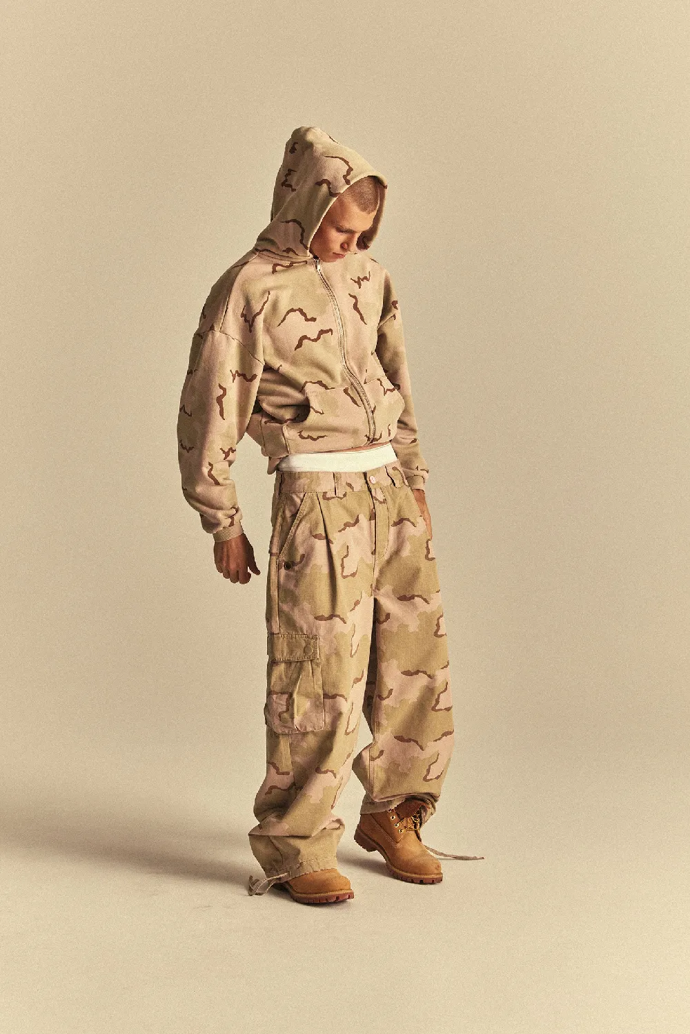 CAMO ZIP HOODIE - 3