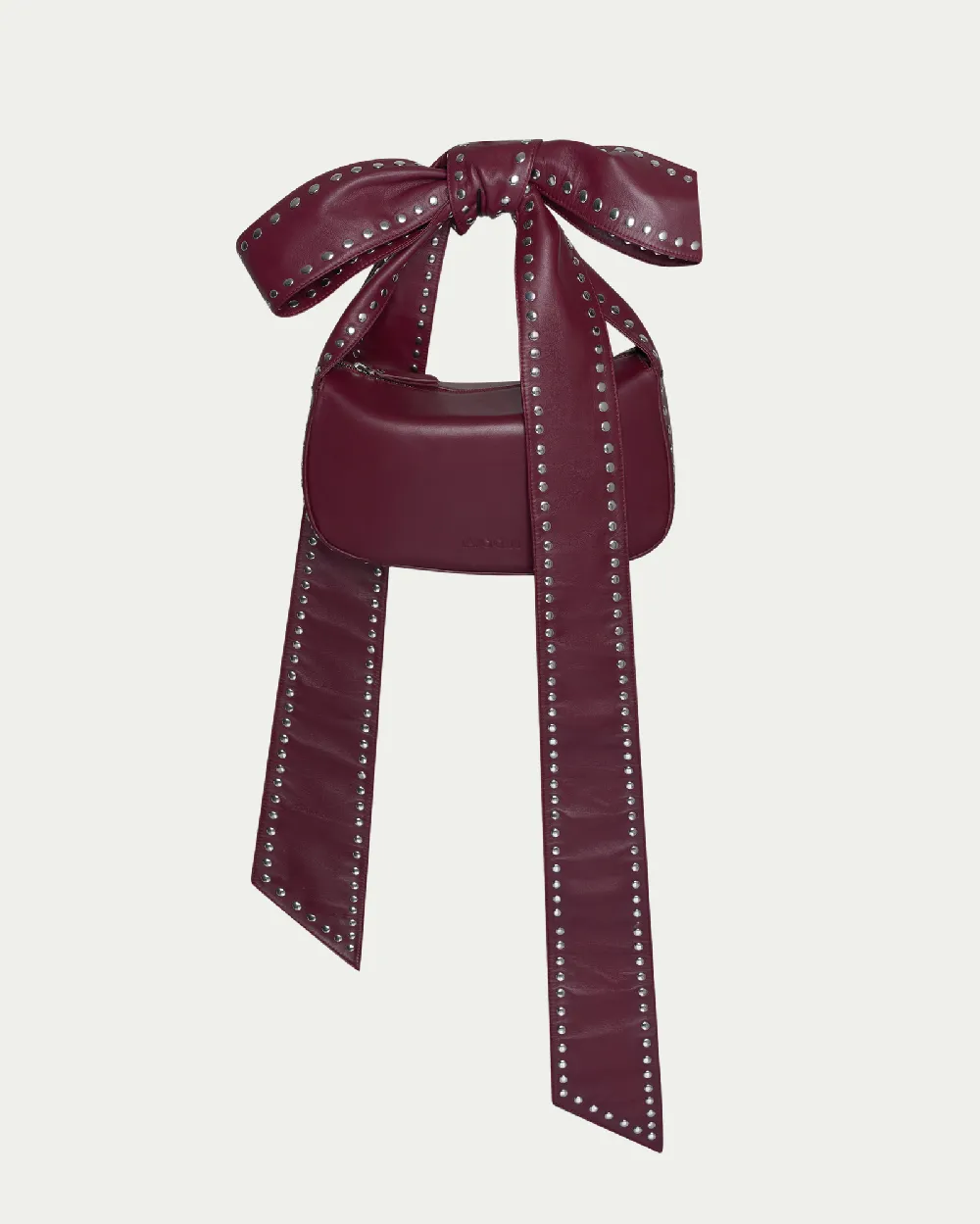 Boa Studded Bow Strap Handbag