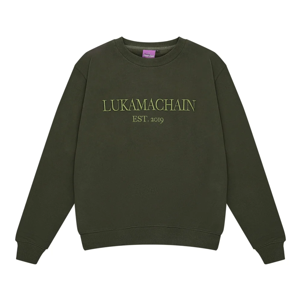 Essential Crewneck Army Green