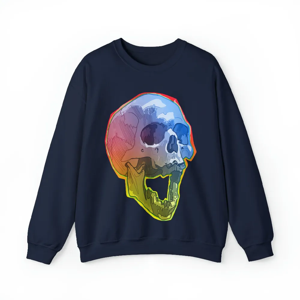 SKULL Crewneck Sweatshirt - 4
