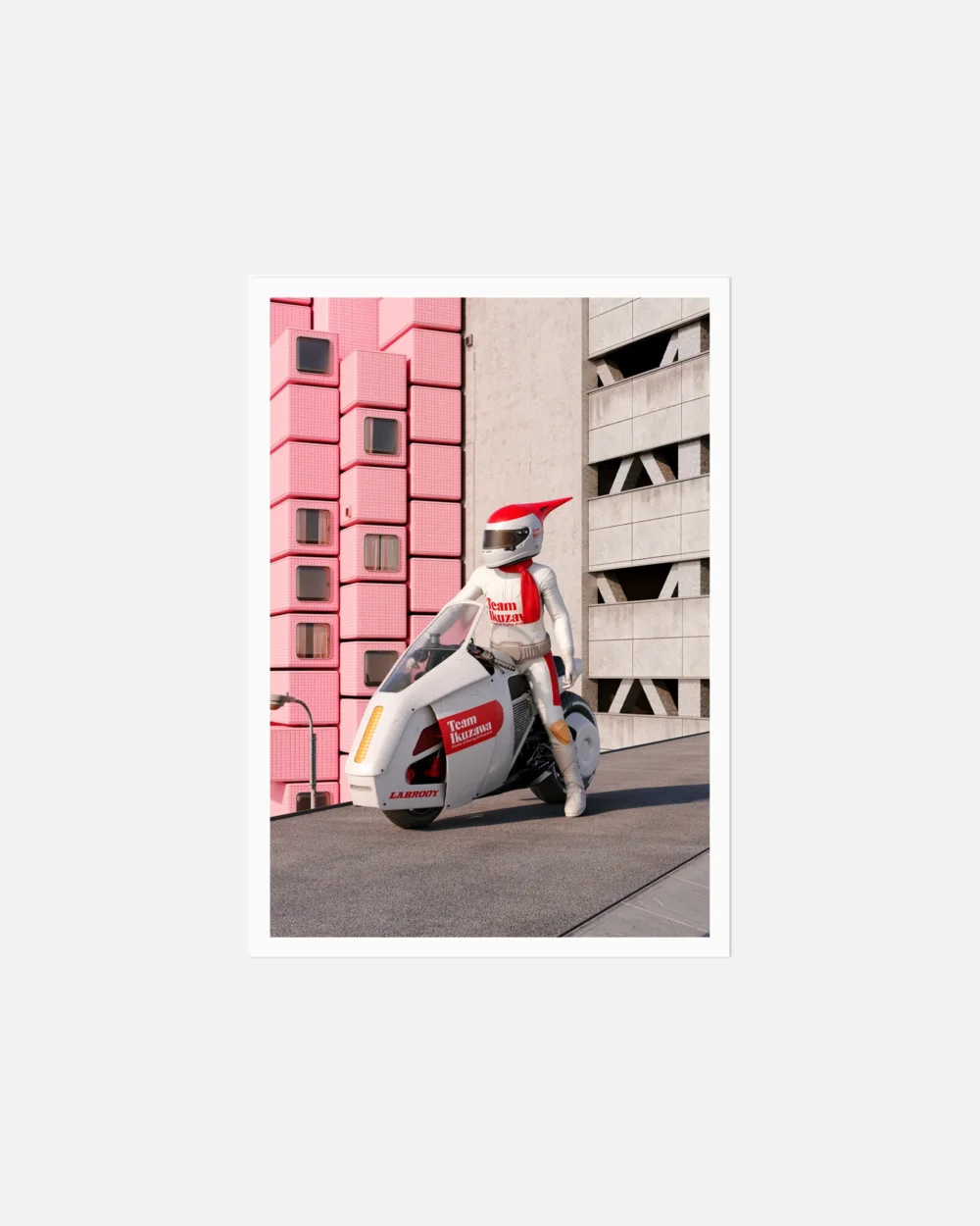 Collector's Item Chris Labrooy x Team Ikuzawa 'Meta-Blossom' Art Print