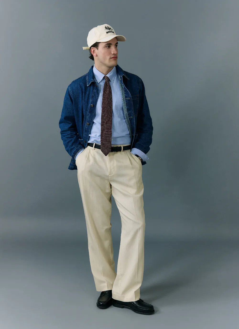 Gove Chore Jacket | Denim | Mid Wash Blue - 5