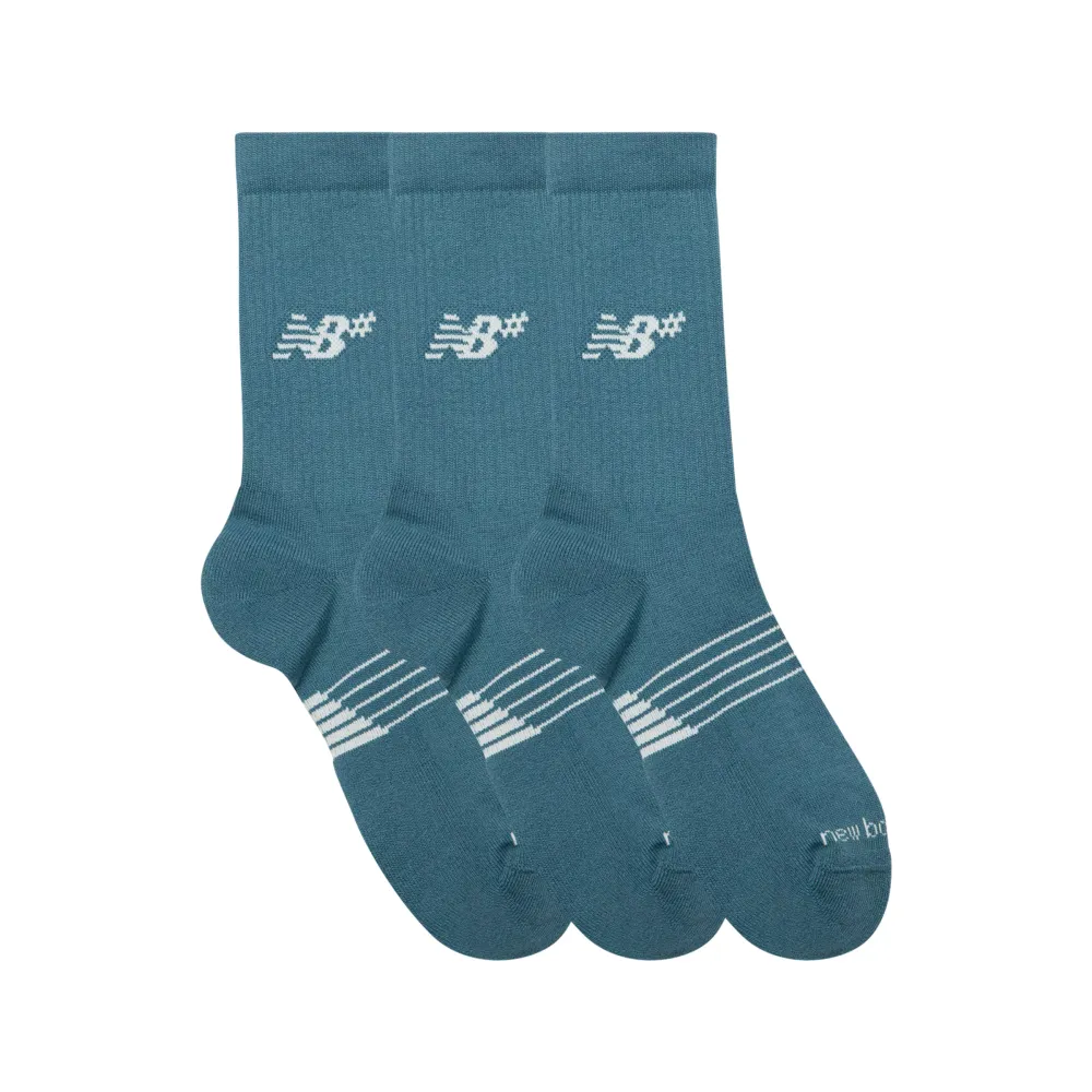 Active Numeric Crew Socks 3 Pack - 3