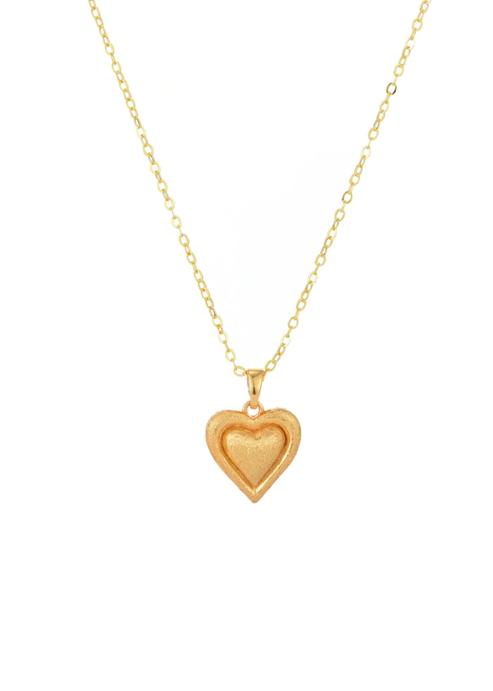 Florianne Silver Heart Necklace - 4