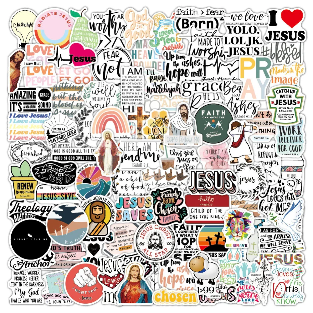 EVERYDAY JESUS VINYL STICKERS