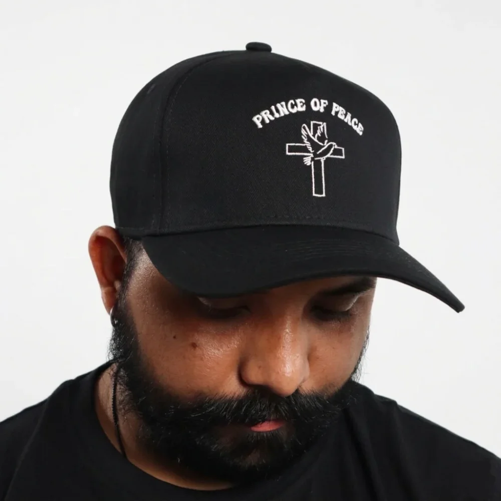 PRINCE OF PEACE EMBROIDERED SNAPBACK HAT