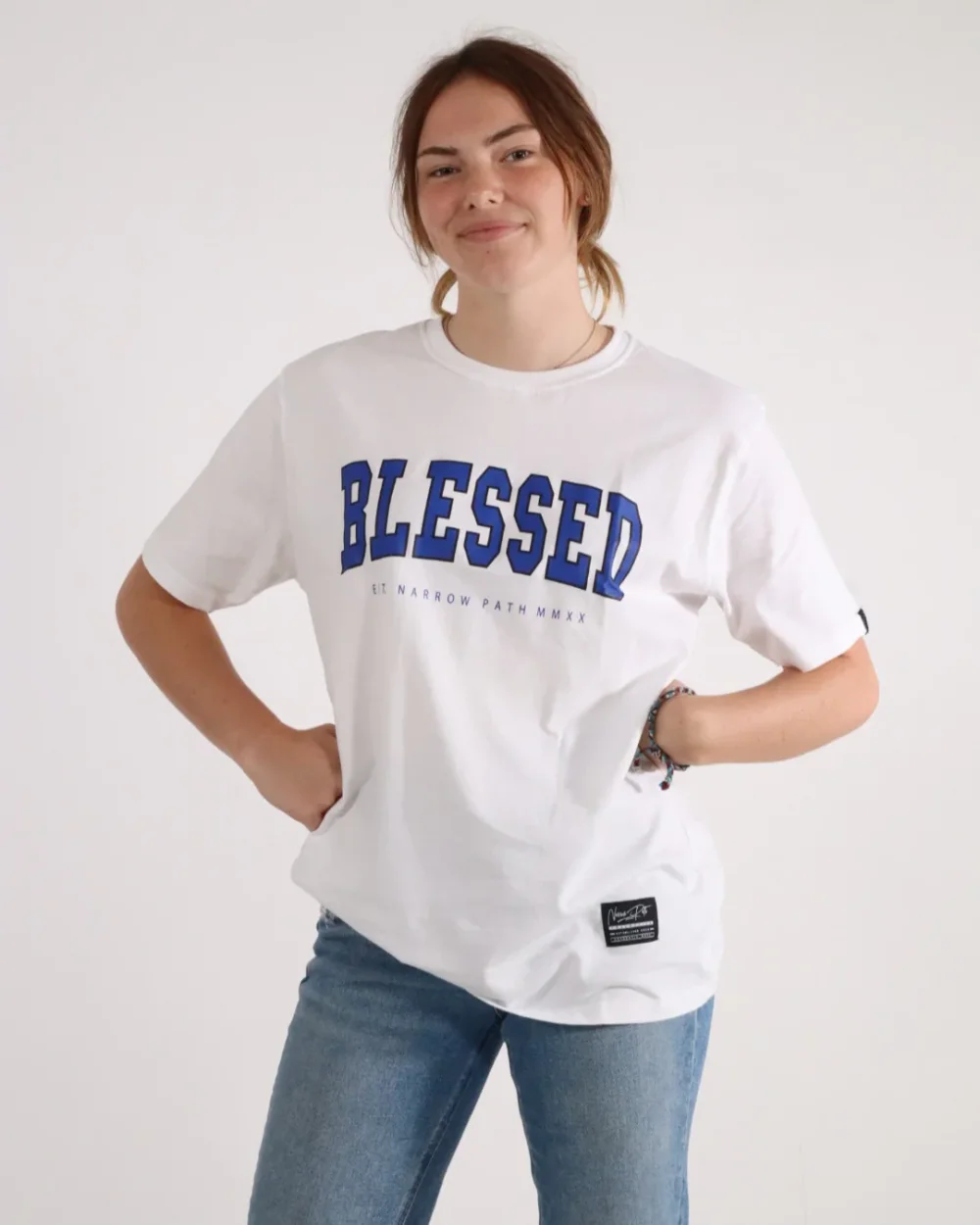 BLESSED TEE WHITE