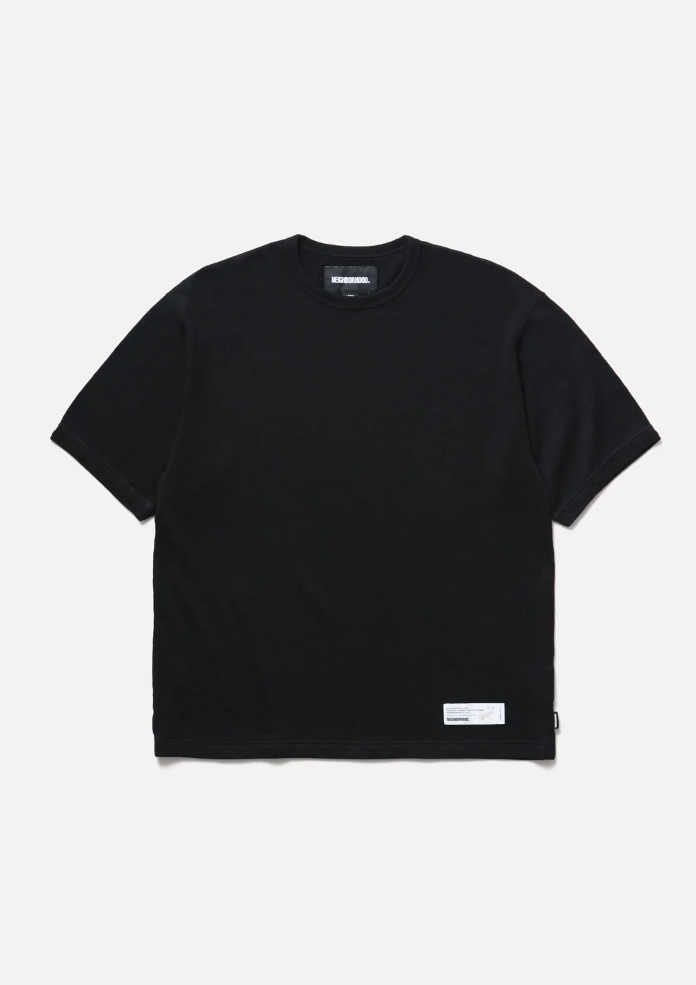 HONEYCOMB FABRIC CREWNECK SS