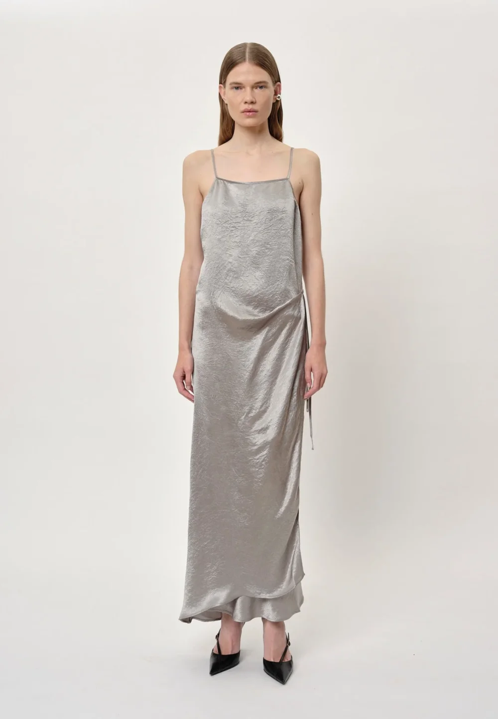 Sanderson Dress - Pearl Grey - 2