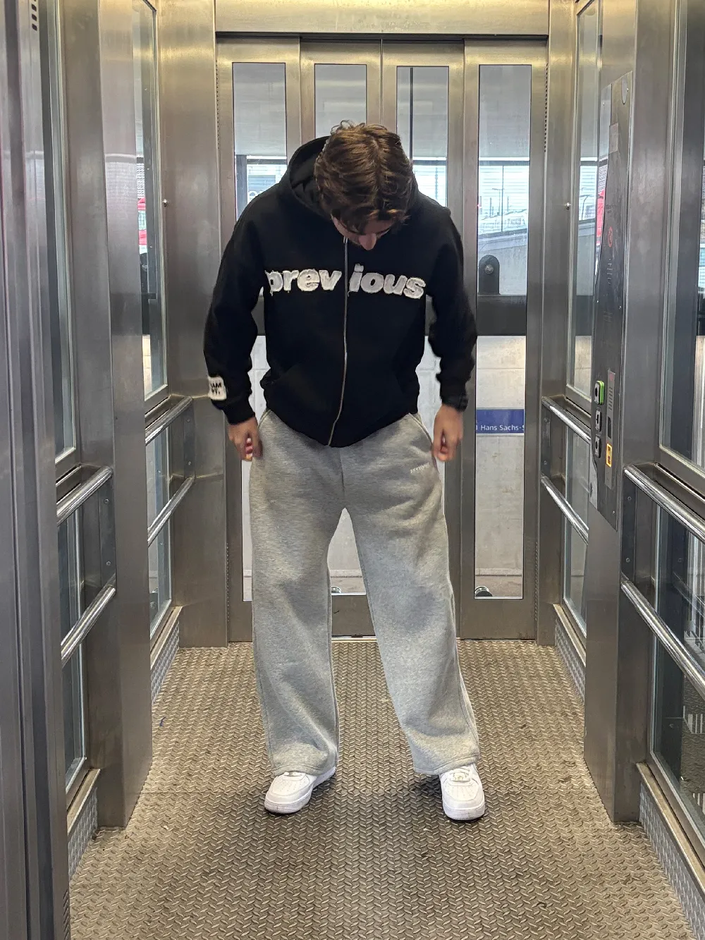 Baggy Jogger Grau - 3