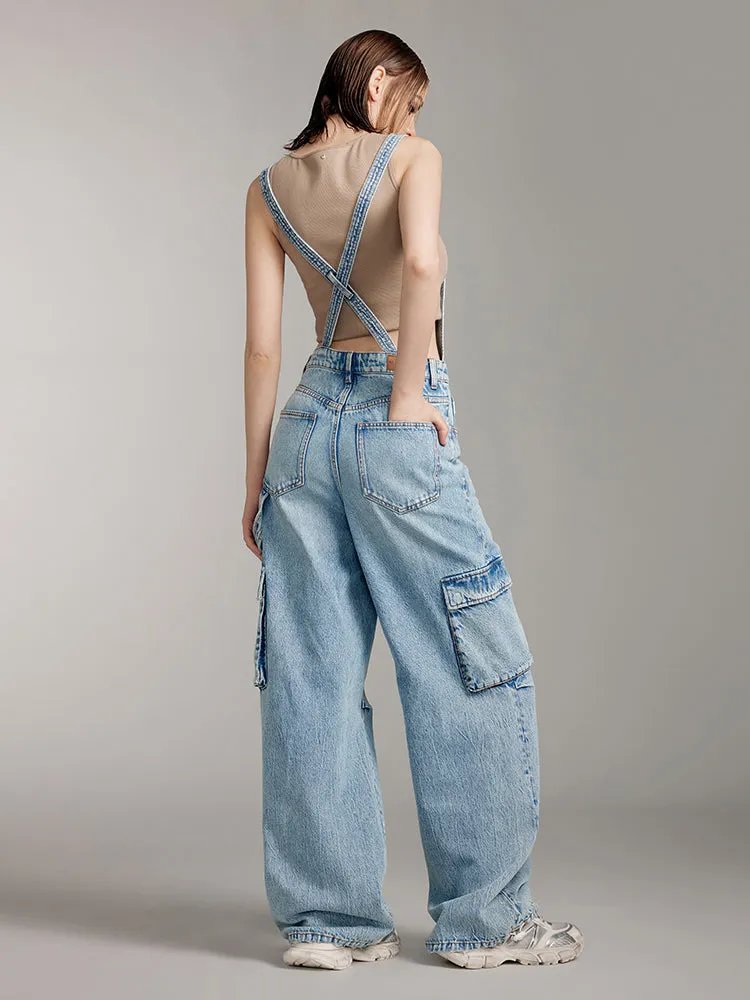Denim Jumpsuit - 2