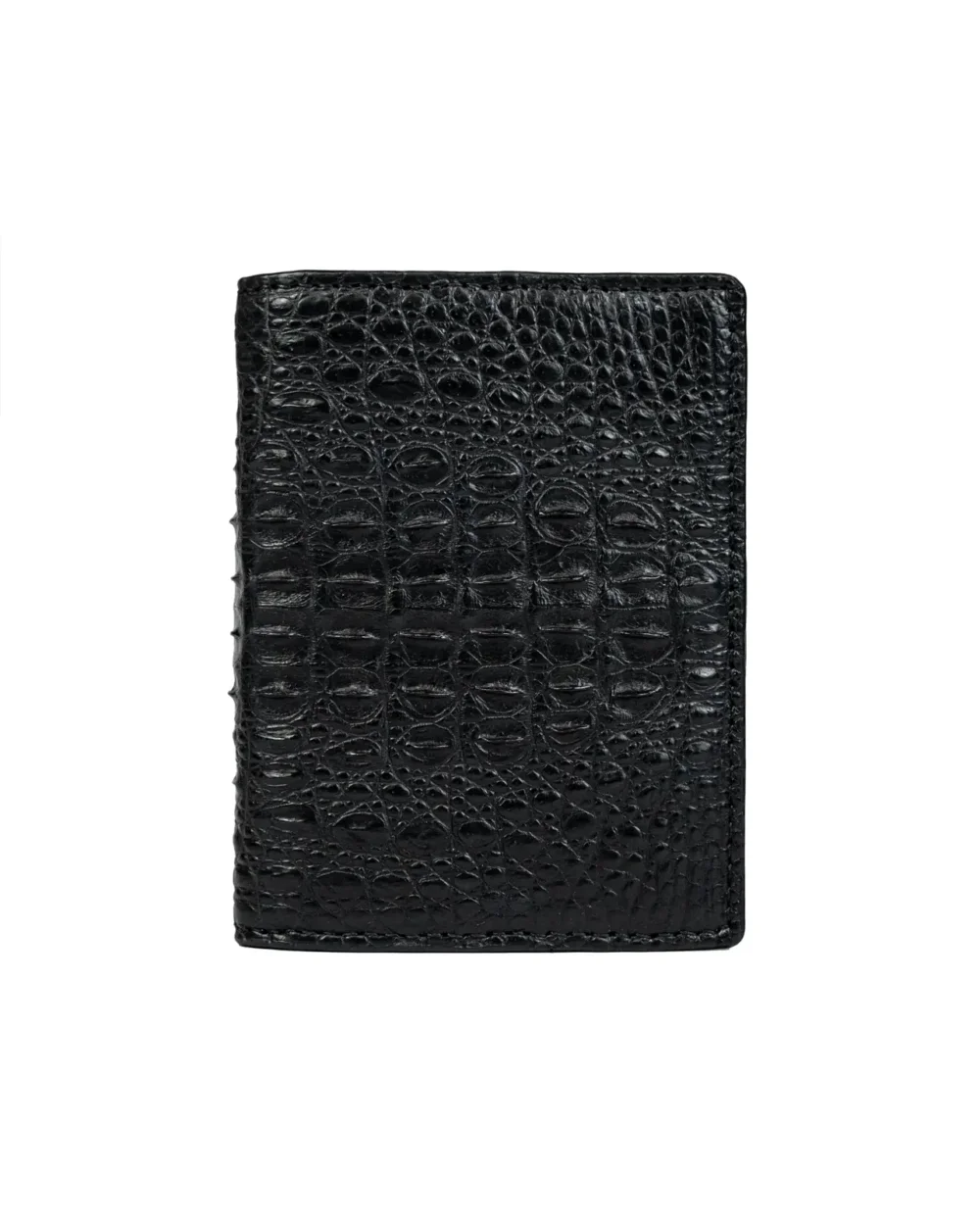 BLACK LEATHER WALLET