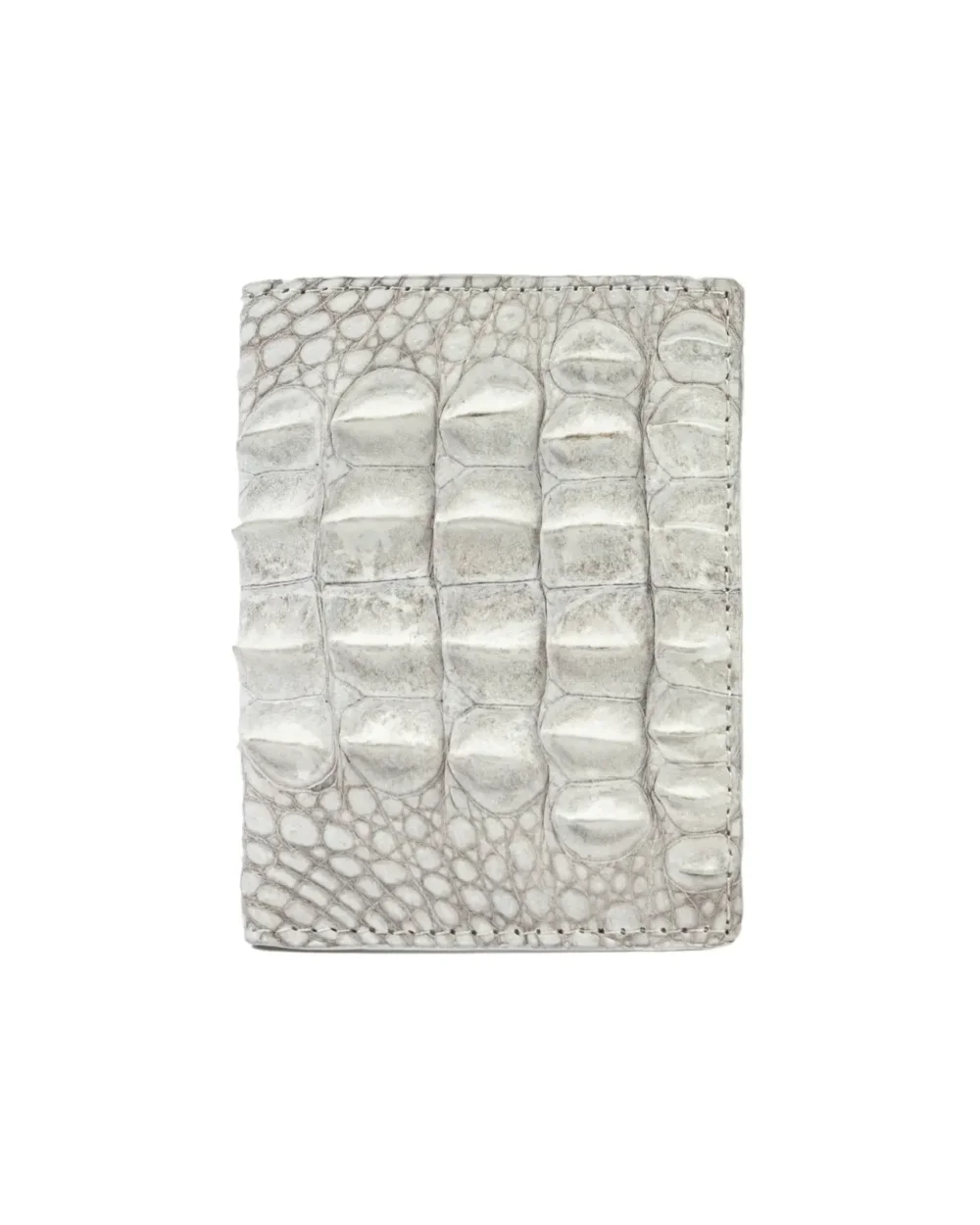 WHITE LEATHER WALLET