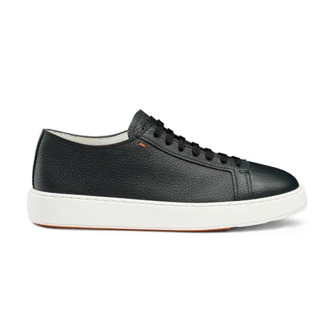 Men's tumbled leather sneaker
