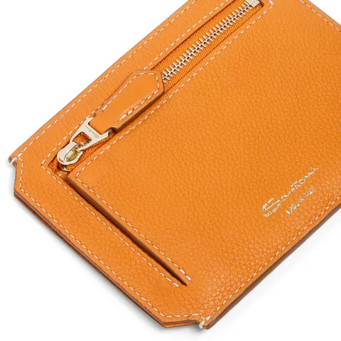 Tumbled leather document holder - 4