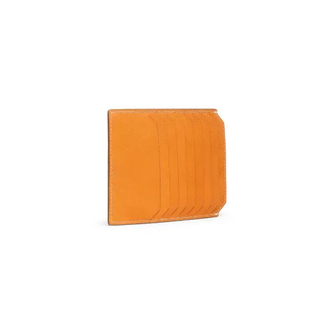Tumbled leather document holder - 2