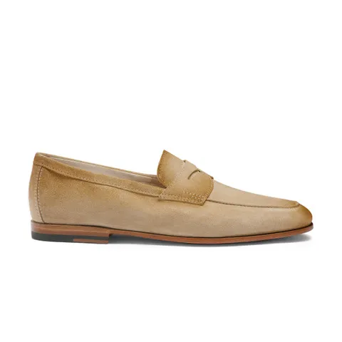 Men's suede Carlo penny loafer