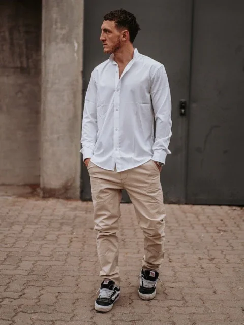 PANTALON CHINO BEIGE (04817)