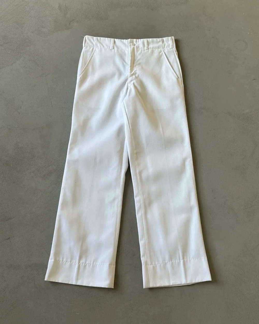 1990s - White Officer Pants - 31x29