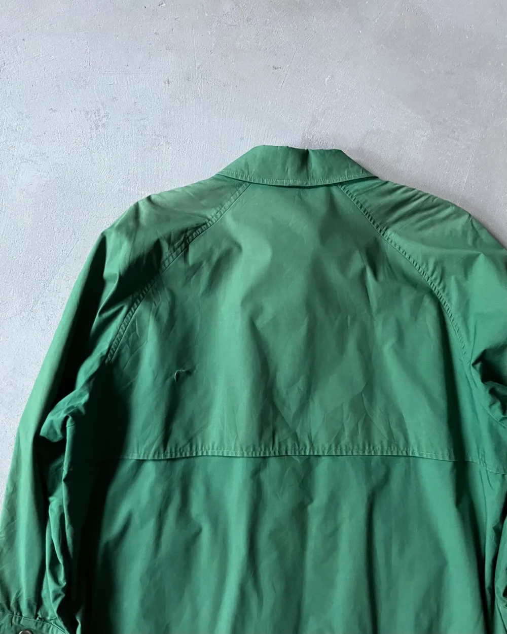 1990s - Green Burberrys' Harrington Jacket - L(Short) - 5
