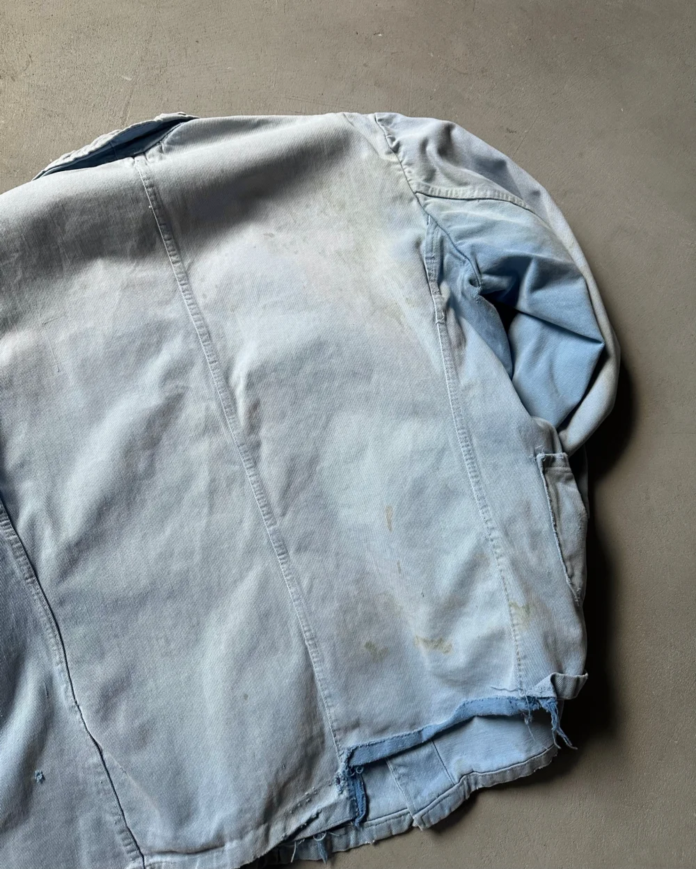 1960s - Distressed Blue Euro Chore - M(Short) - 3