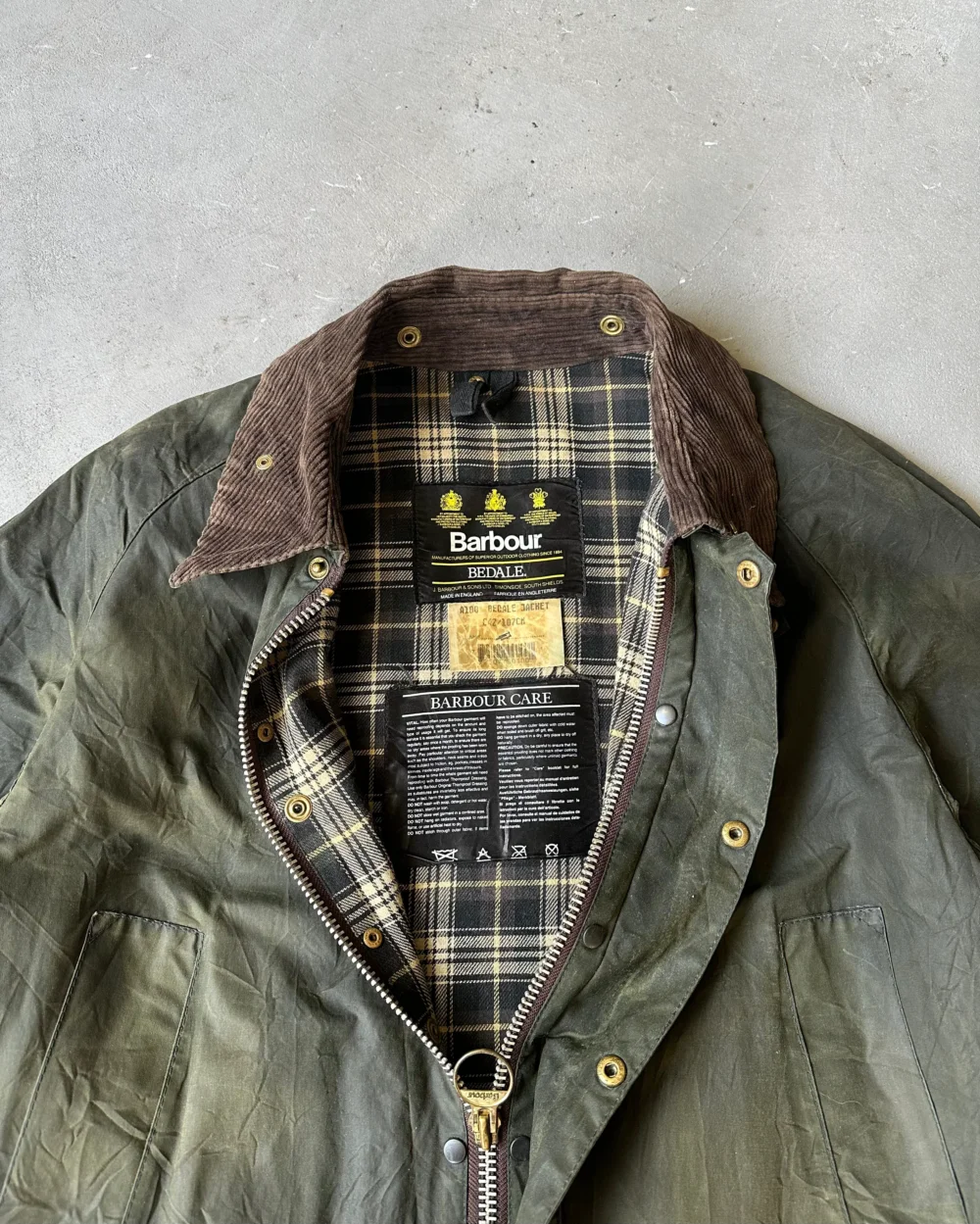 1990s - Green Barbour Bedale Jacket - 42 - 2
