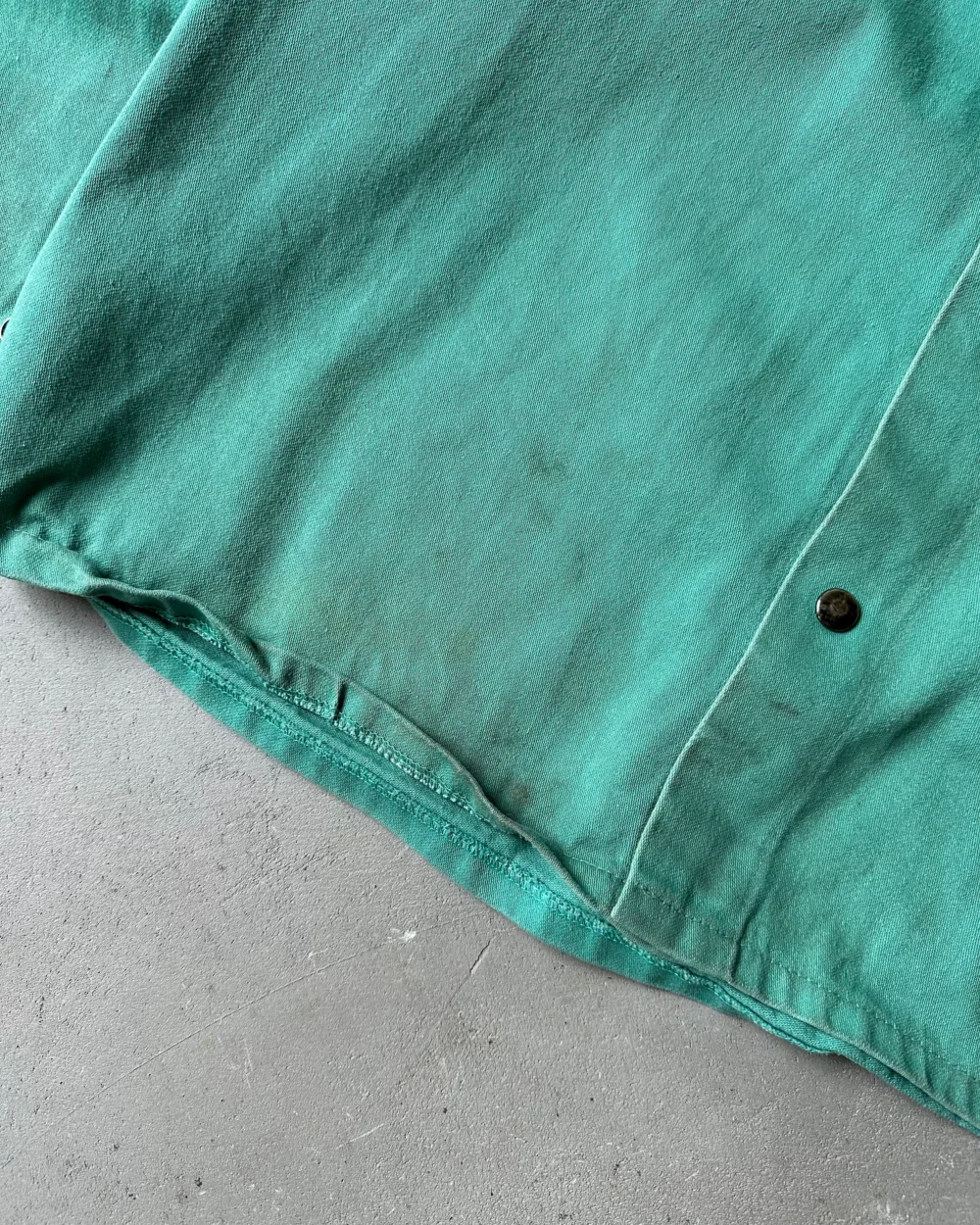1990s - Aqua Chore Overshirt - L - 4