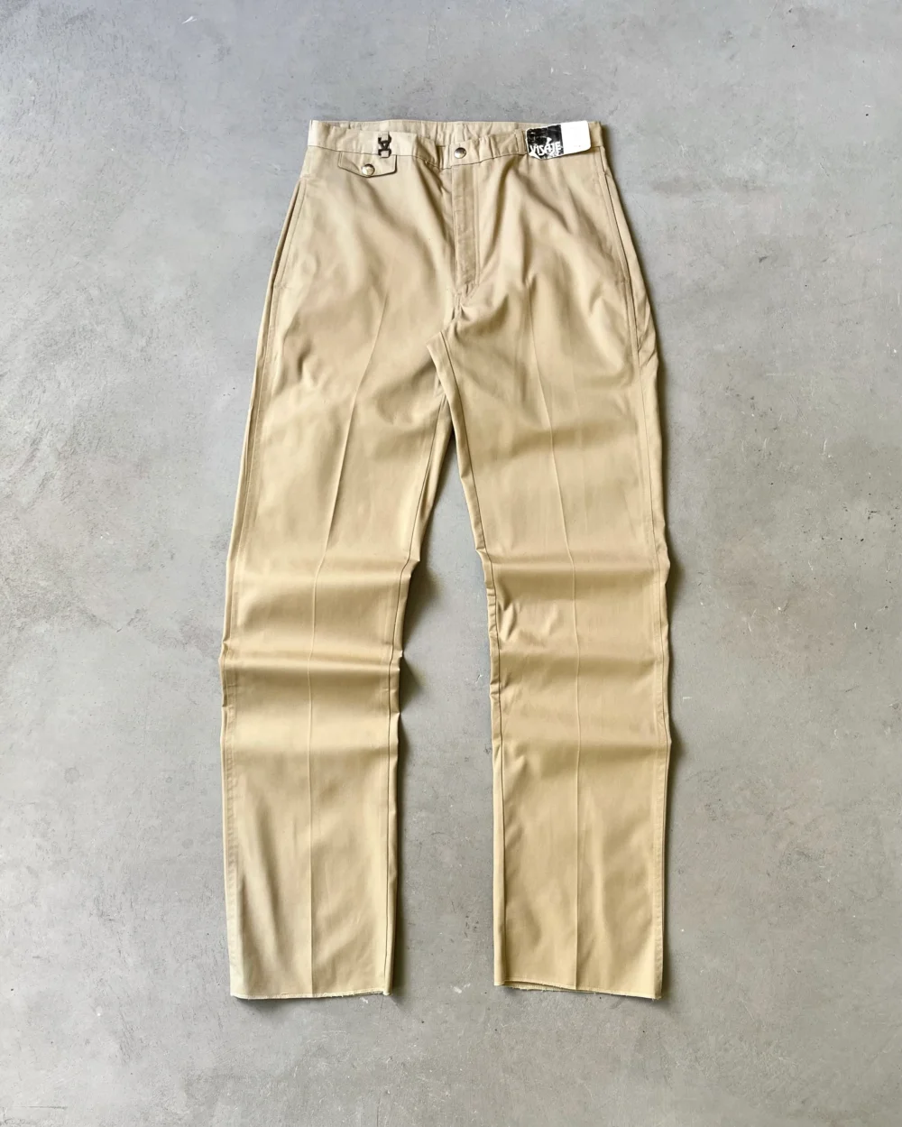 1980s - DSWT Beige Visaje Twill Pants - 30x35