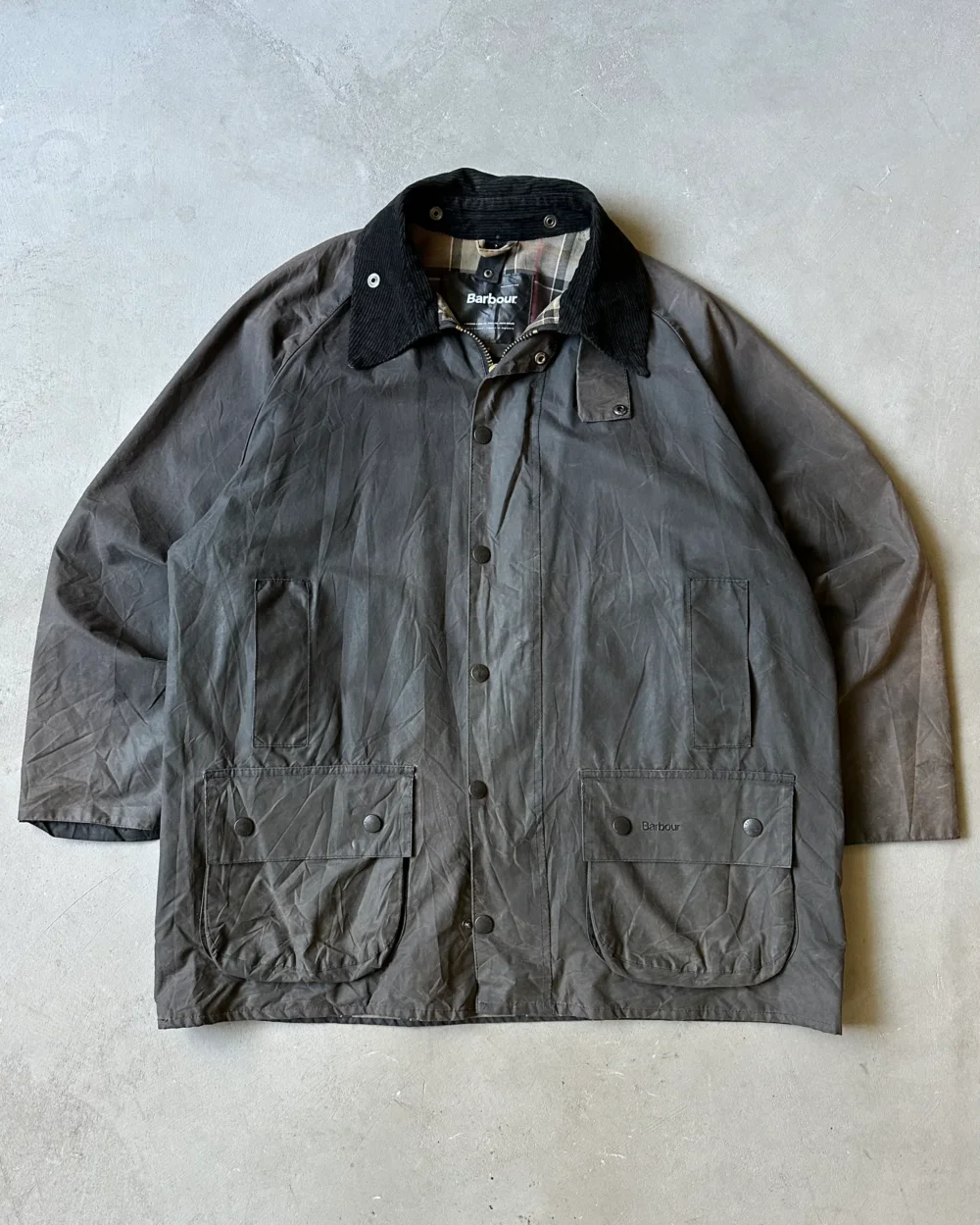2010s - Faded Black Barbour Beaufort Jacket - 44