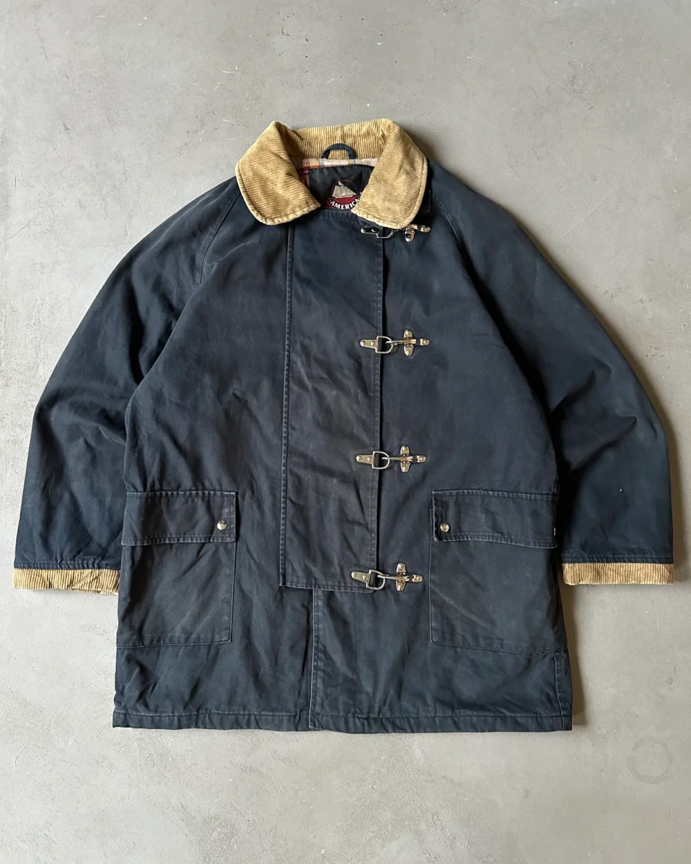 2000s - Navy Fireman Coat - L