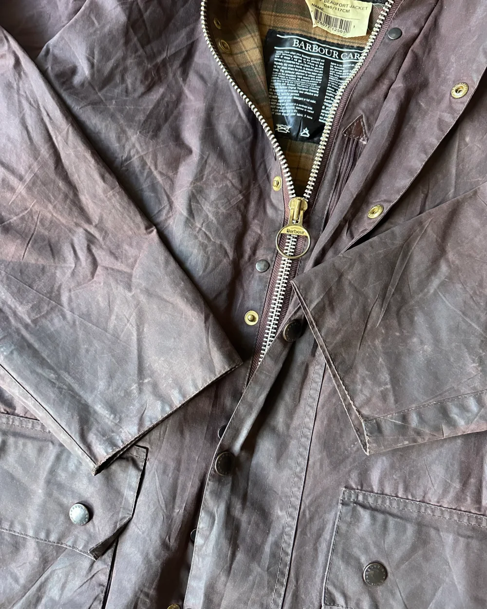 1990s - Brown Barbour Beaufort Jacket - 46 - 4