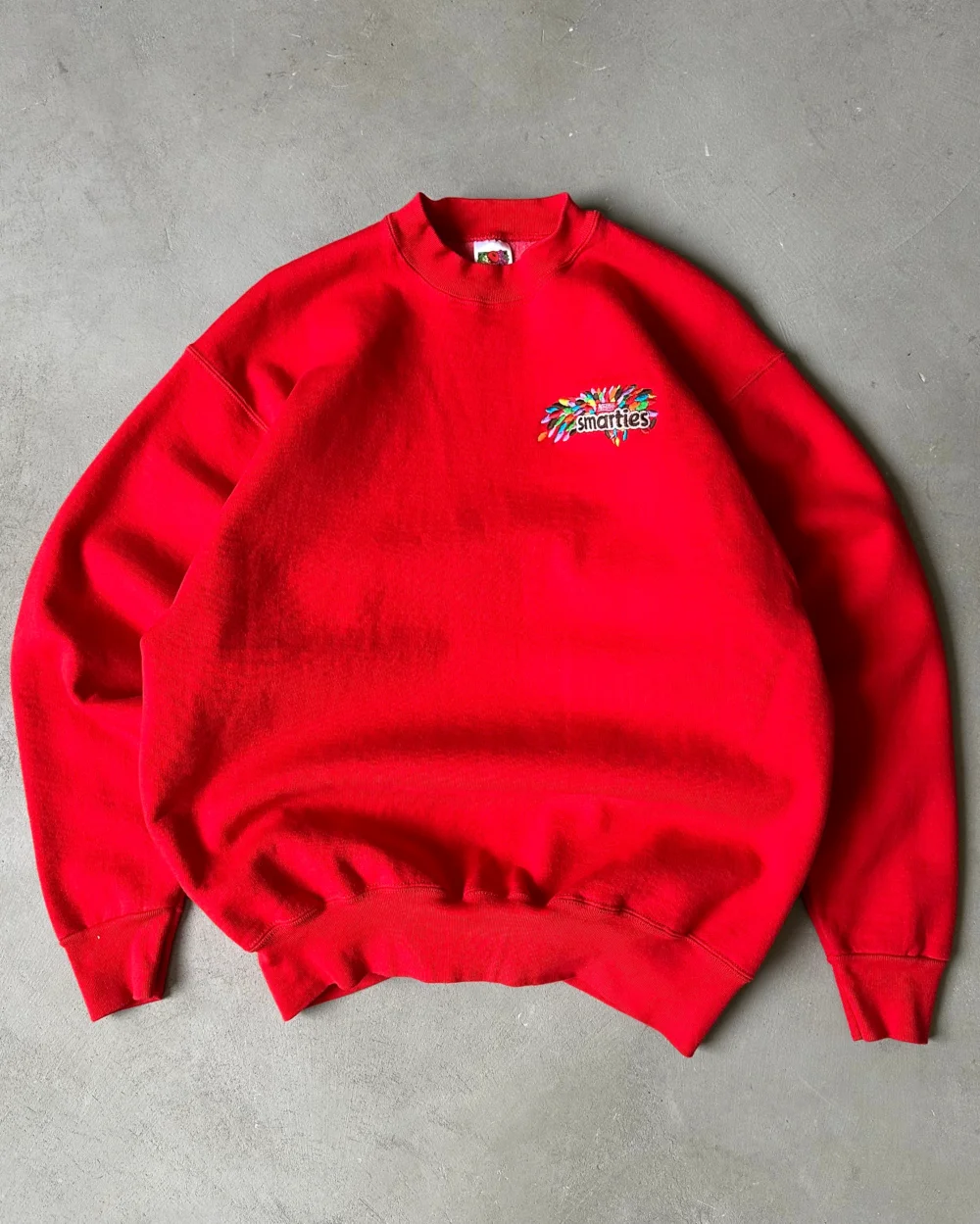 1990s - Red Smarties Crewneck - L