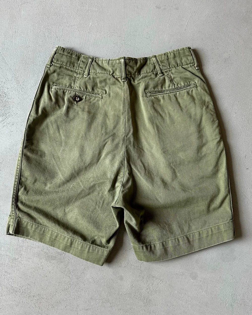 1970s - Green Boy Scouts Pleated Shorts - 27 - 2