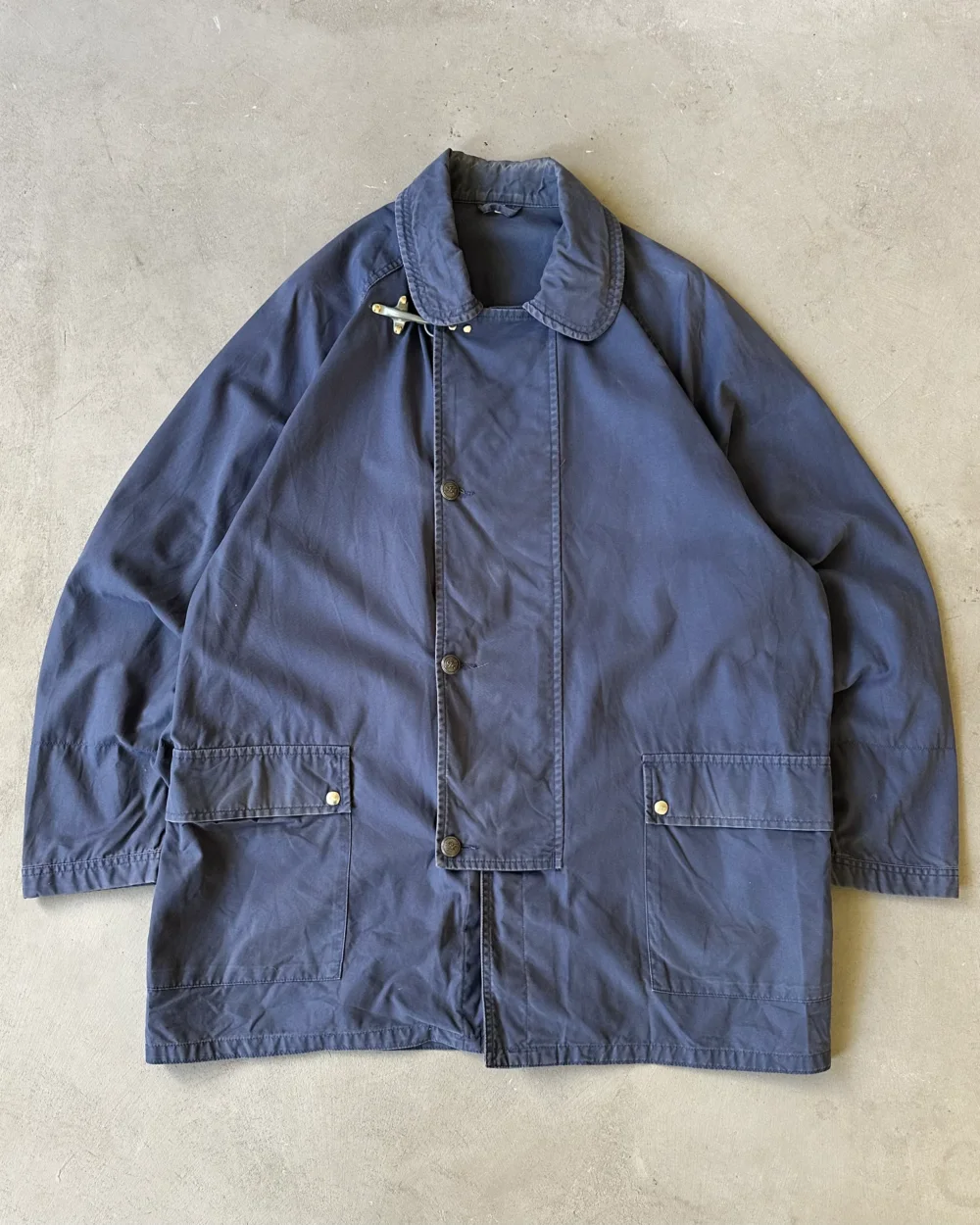 2000s - Navy Fireman Overcoat - XL/XXL