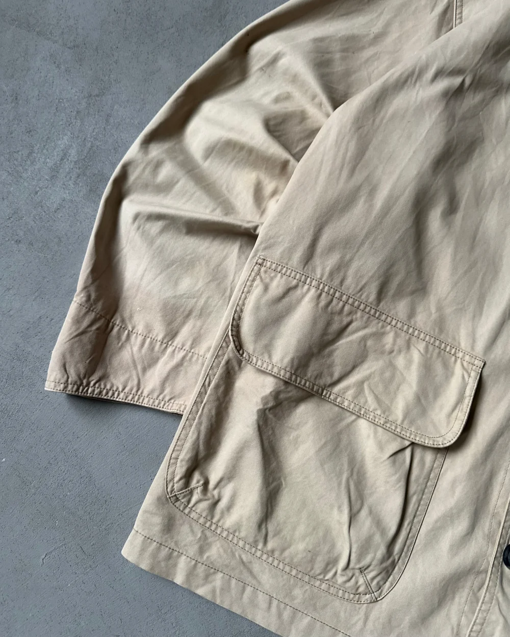 1990s - Beige Marlboro Barn Jacket - XL - 4