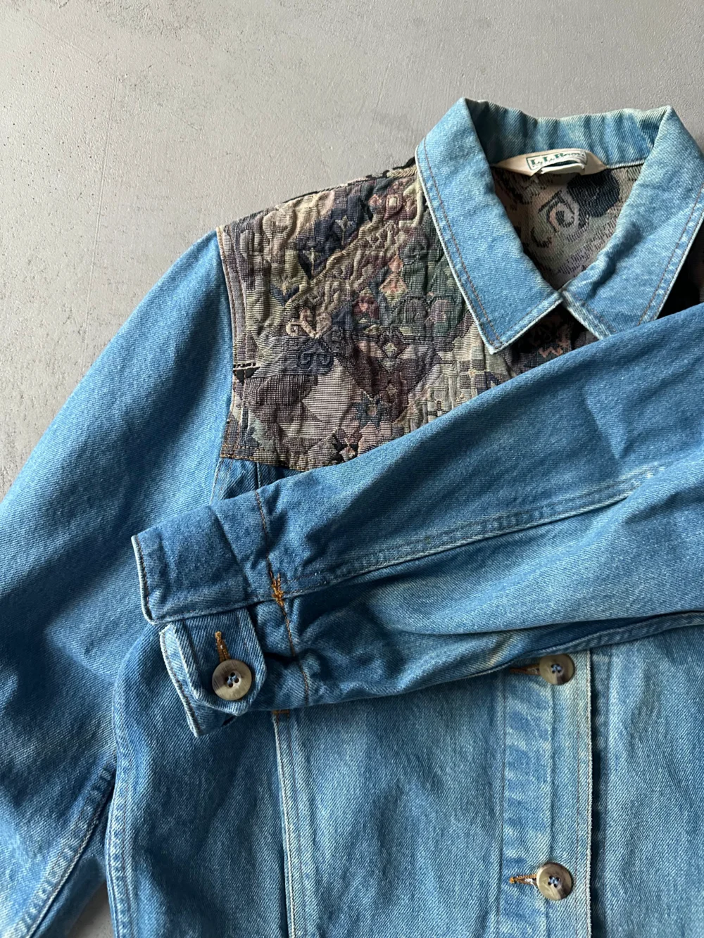 1990s - L.L.Bean Women's Jeans Jacket - (W)M - 4