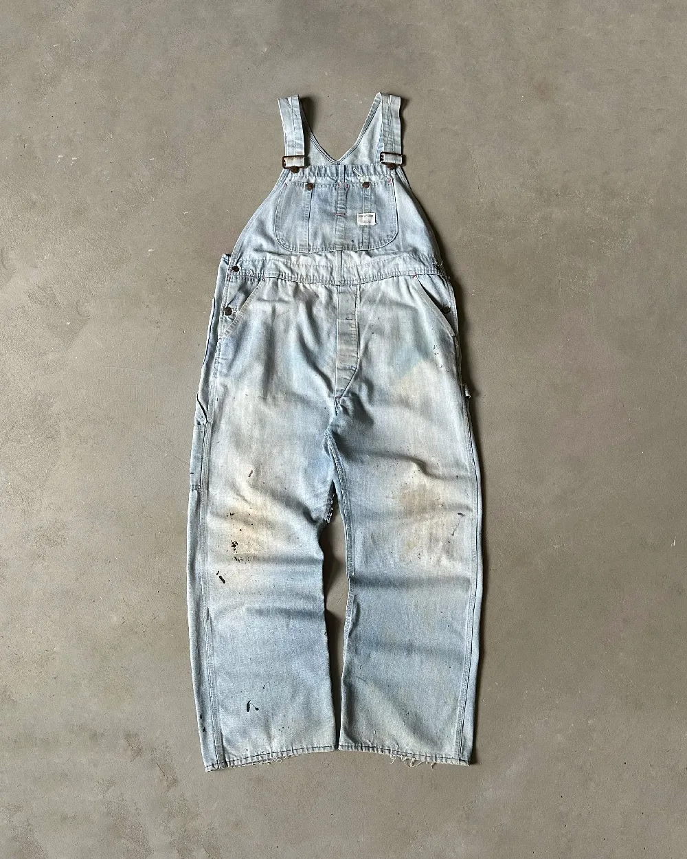 1960s - Distressed Big Mac Overalls - M