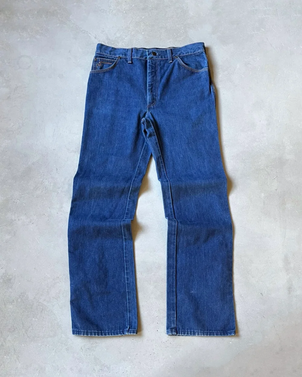 1970s - Blue Sedgefield Bootcut Jeans - 32x36