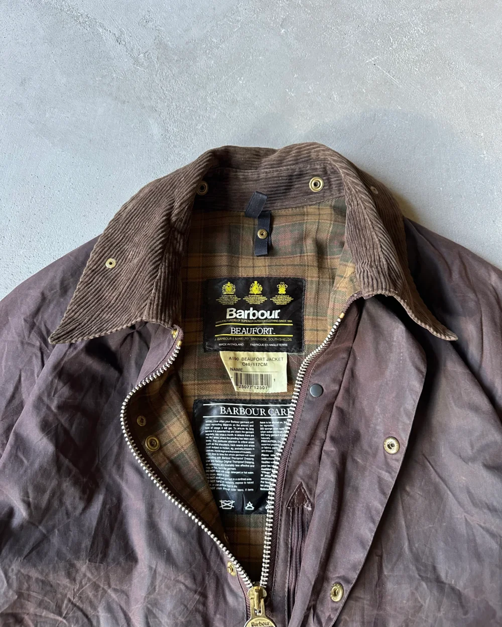 1990s - Brown Barbour Beaufort Jacket - 46 - 2
